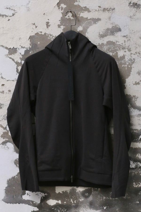 DEVOA 25 Spring/Summer Hooded Zipper Jacket DVA-FJC-BLCJ-STEEL GRAY